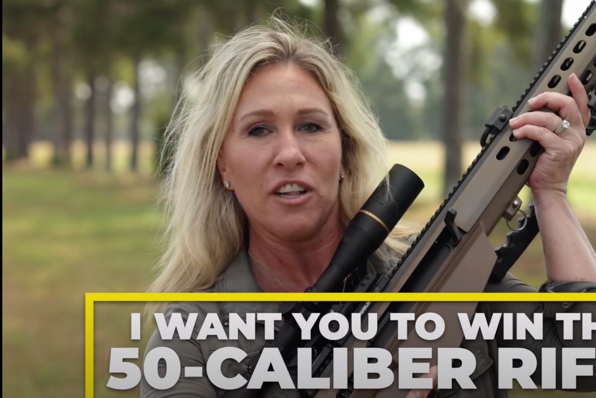 Marjorie Taylor Greene Gonna Blow Up Biden’s Socialist Agenda With GUNS, Not Votes, GUNS!