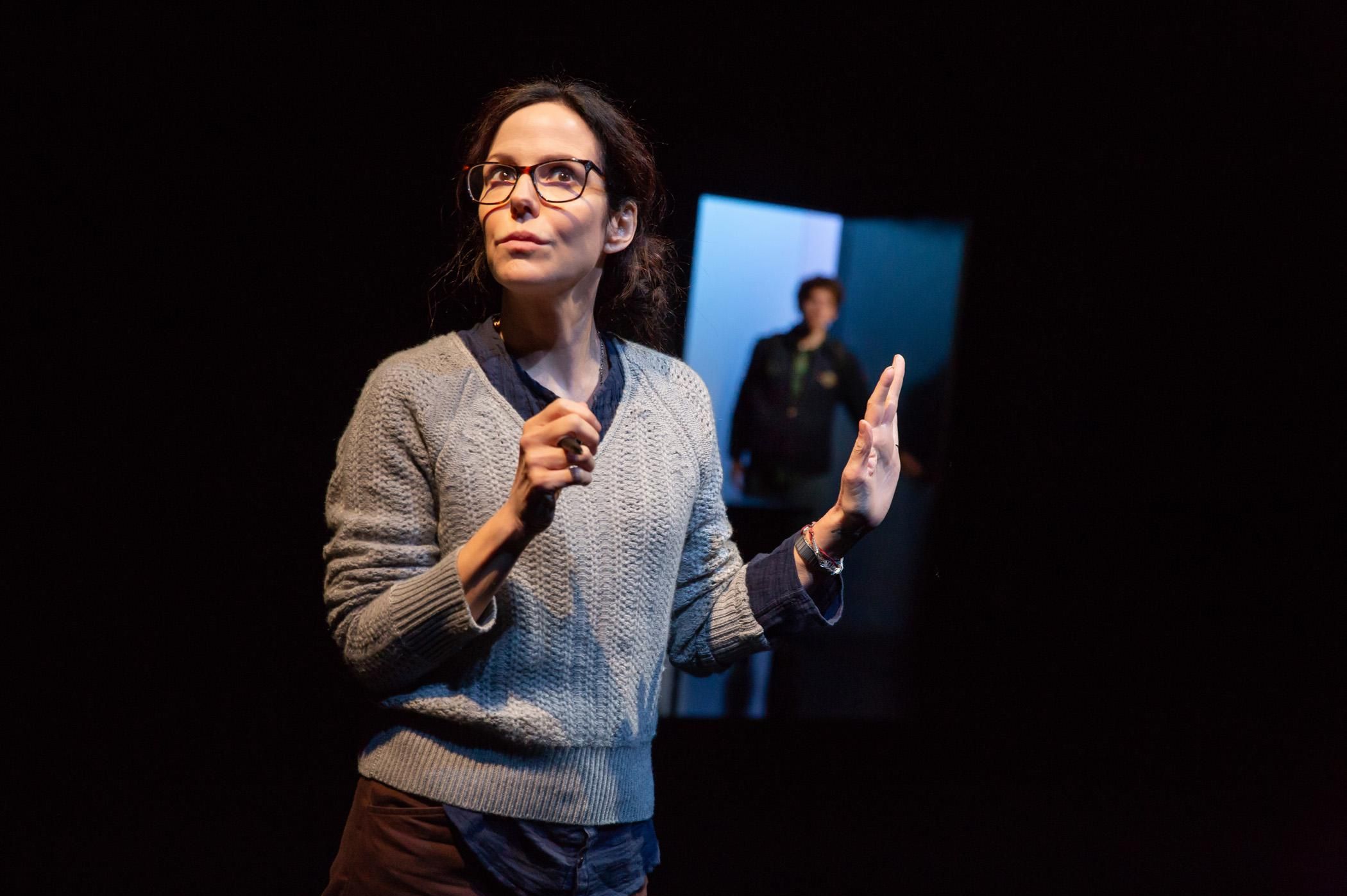 \u200bMary-Louise Parker performing in The Sound Inside
