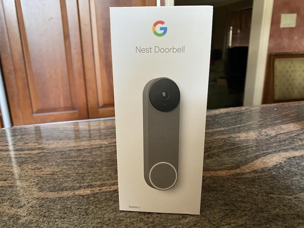 Nest doorbell hot sale width