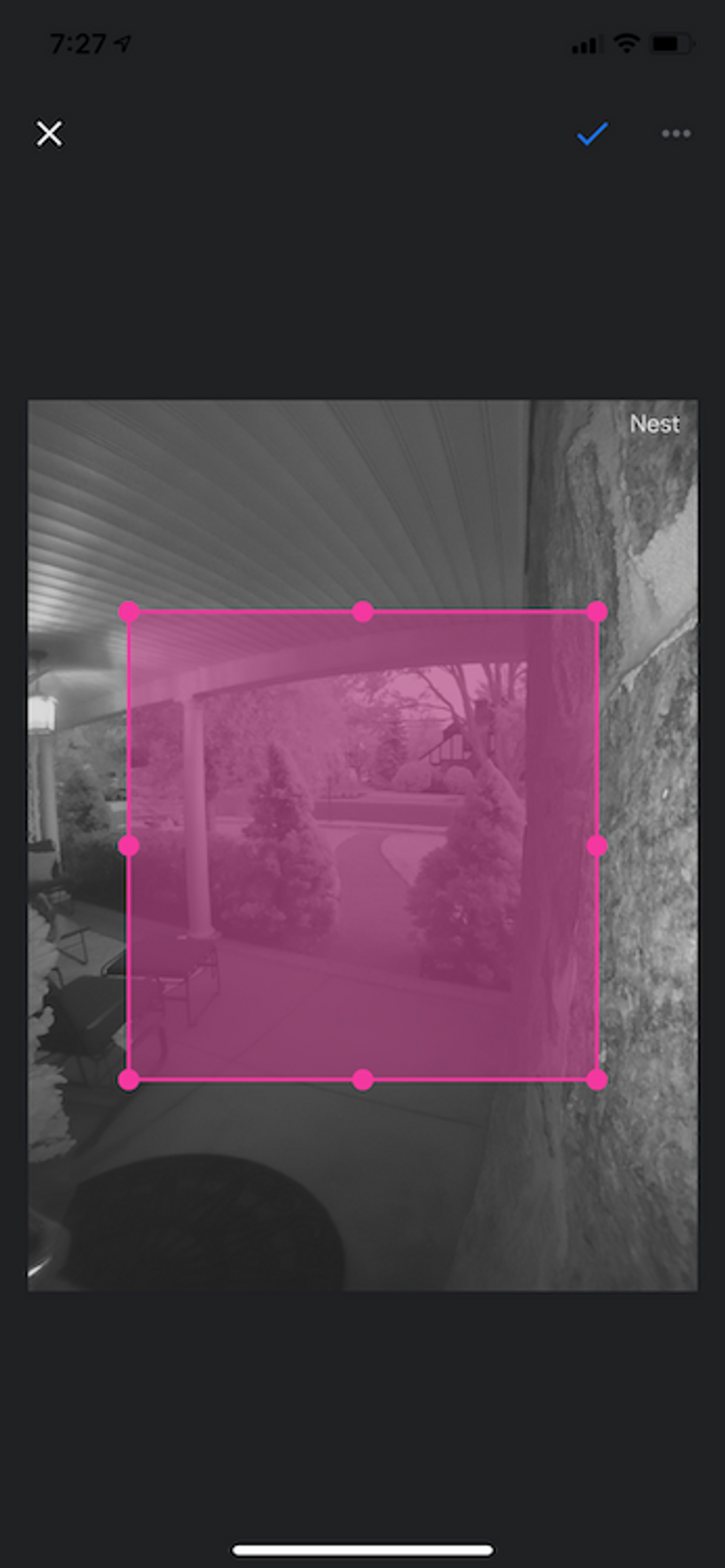 Setting up motion detection in Google Home app for Nest Doorbell