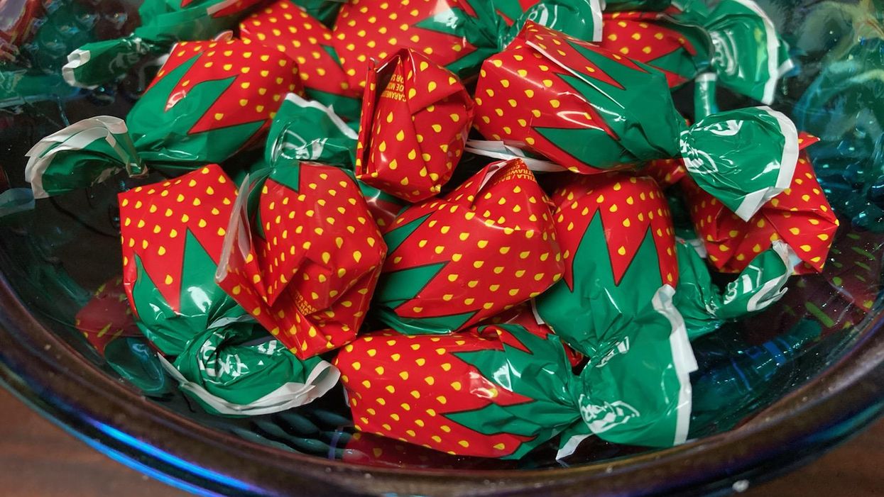 All the candy we find in our grandparents' candy dish
