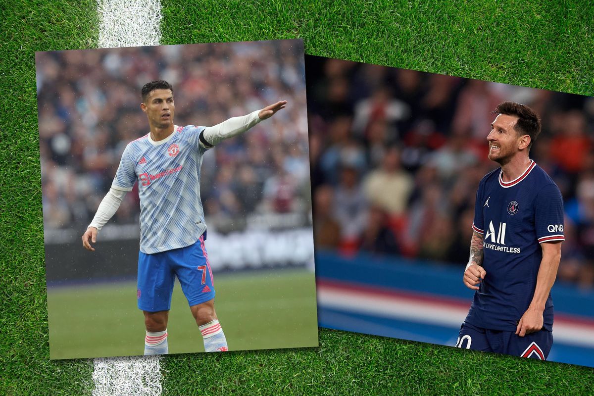 ronaldo messi calcio psg united juventus
