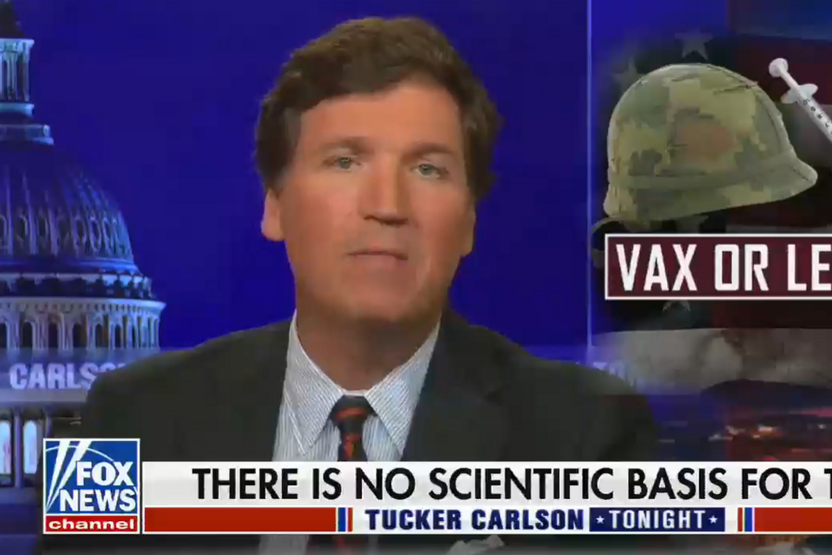 Did Joe Biden Ban High Testosterone Christians From Army? Tucker Carlson Says F*ck It, Sure!