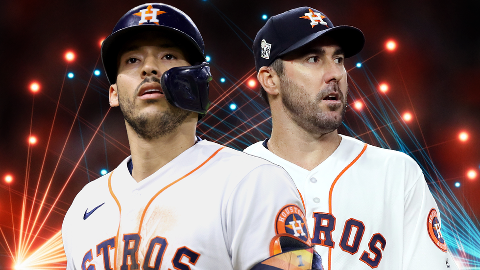 Astros Carlos Correa, Justin Verlander