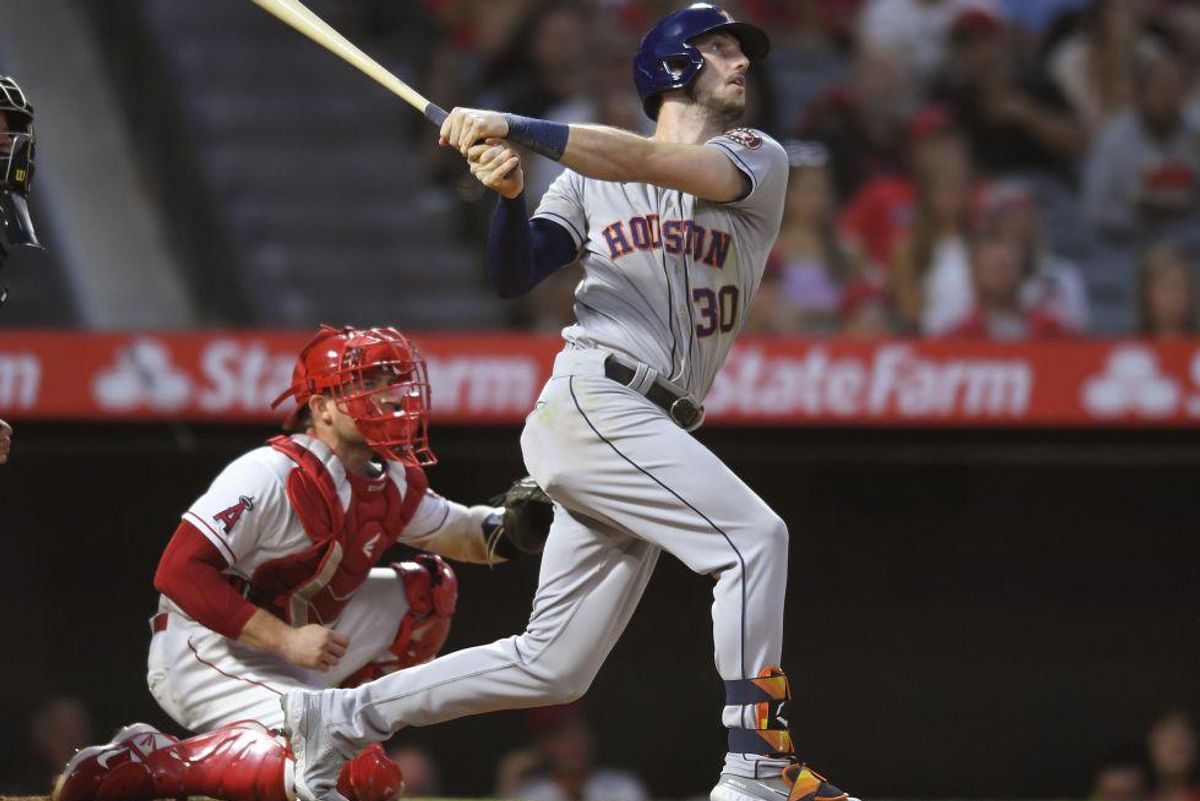 Astros' Kyle Tucker Batting