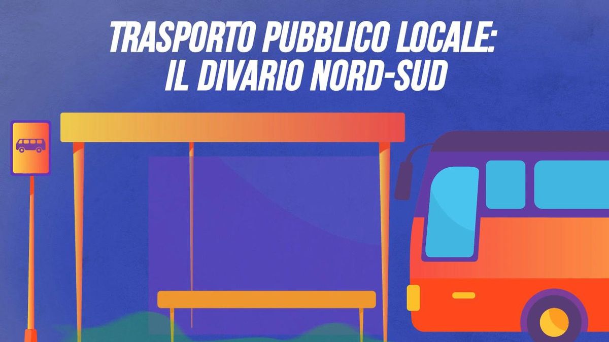 Trasporto pubblico locale: il divario Nord-Sud