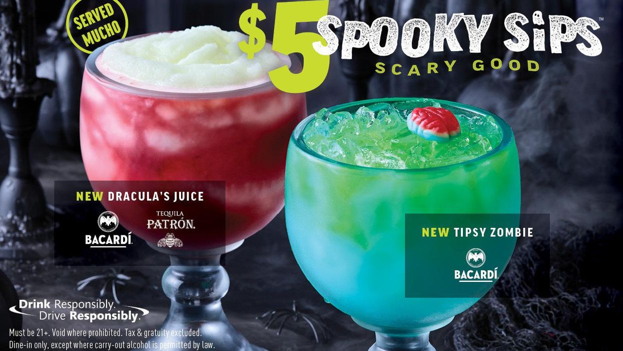 Applebee's adds two Halloween-themed drinks to its $5 Mucho Cocktail line-up