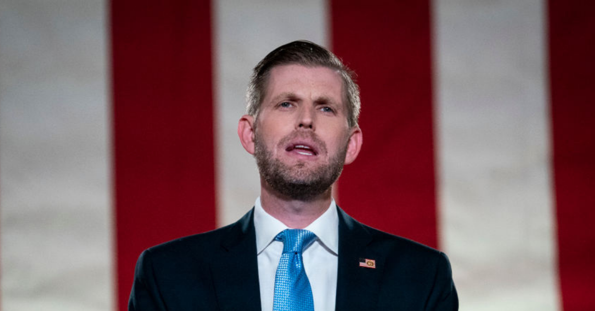 Eric Trump Dragged After Getting Suddenly Dropped By His Lawyer In Trump Org Fraud Case