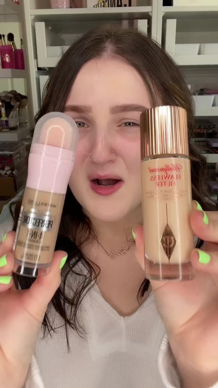 maybelline charlotte tilbury dupe foundation