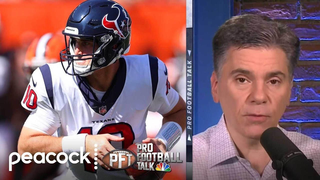 Florio credits Texans, discusses challenges rookie QB Davis Mills will face against Panthers