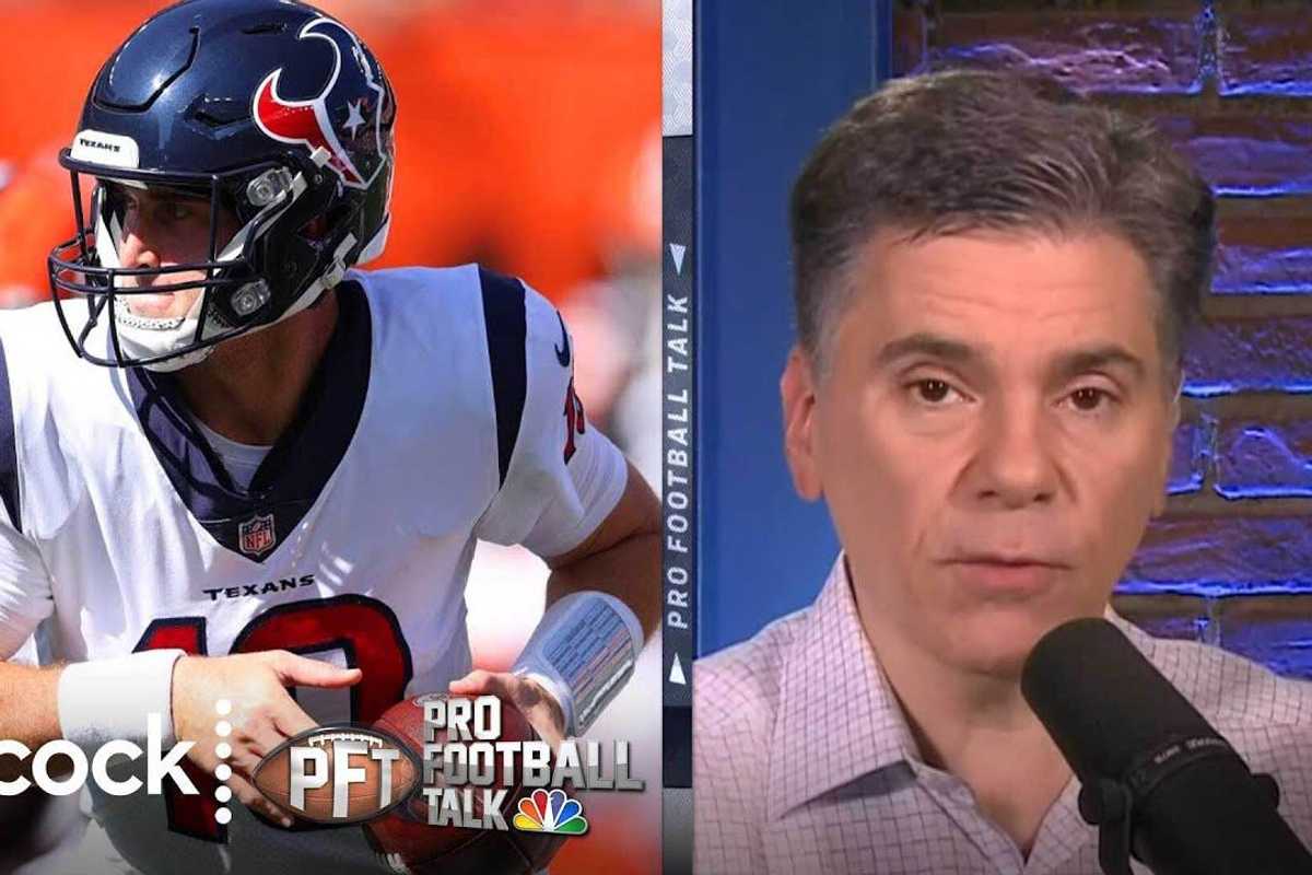 Florio credits Texans, discusses challenges rookie QB Davis Mills will face against Panthers