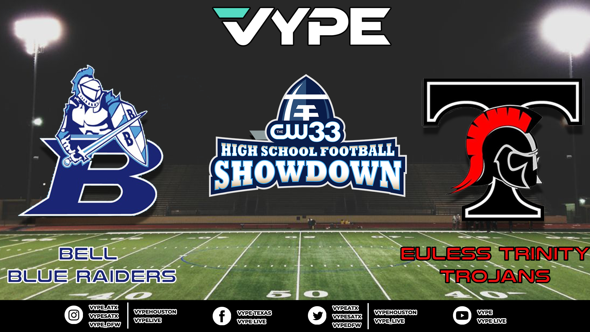 Thursday Night Showdown Preview: L.D. Bell vs. Euless Trinity on CW33