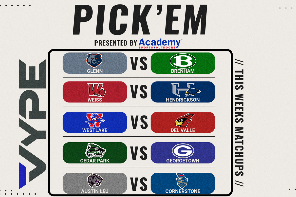 VYPE Austin Week 5 Picks Presented by Academy Sports + Outdoors