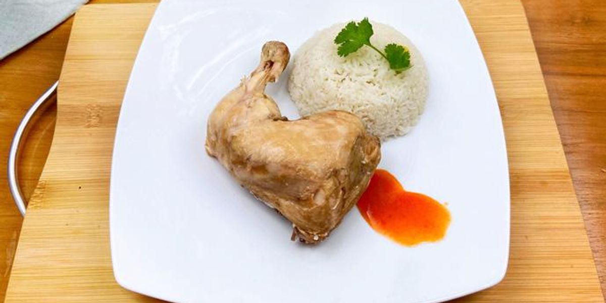 Rice cooker chicken rice recipe My Recipe Magic