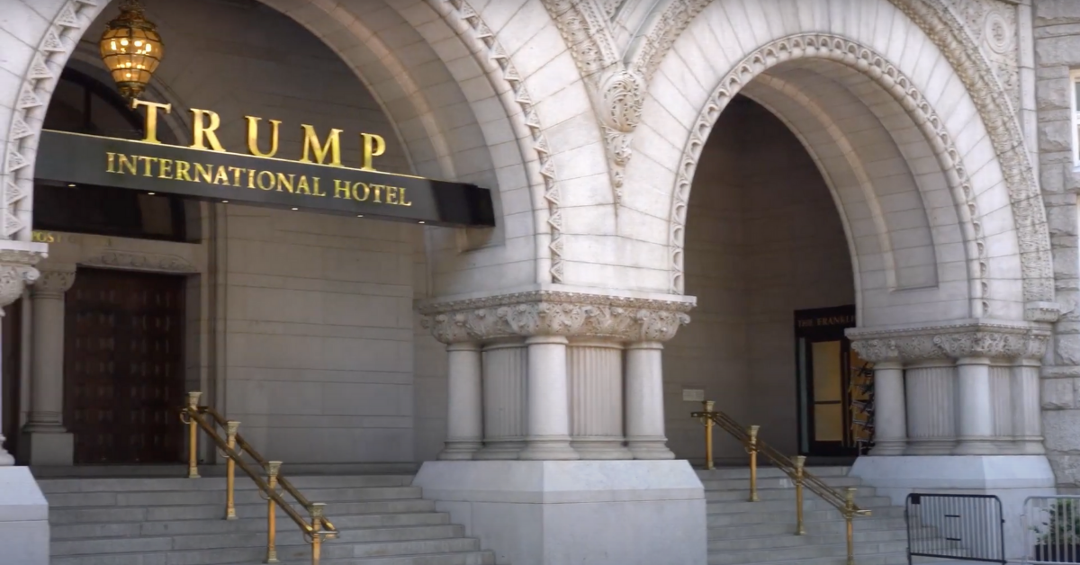 Trump Mocked After Records Show His D.C. Hotel Lost More Than $70 Million While He Was In Office