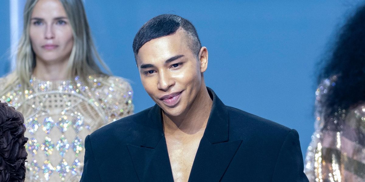 overrasket positur Bore Balmain's Olivier Rousteing Opens Up About Explosion Injury - PAPER