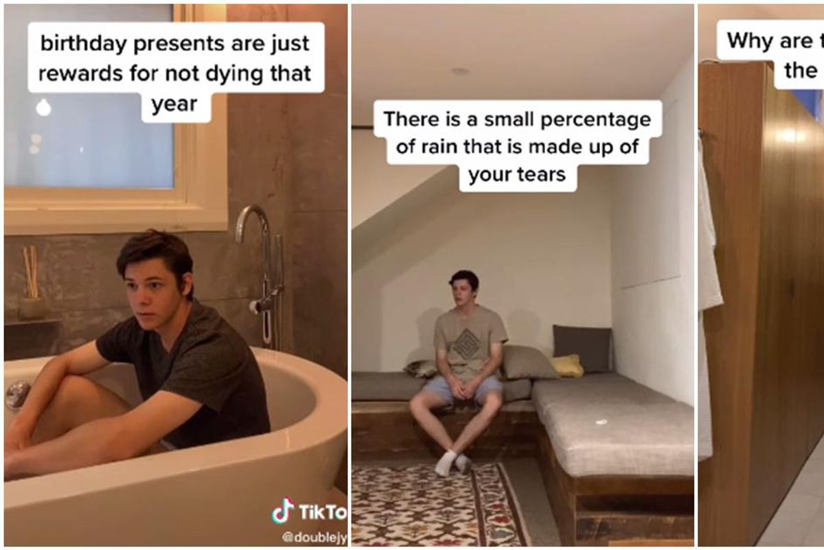 TikTokker shared a year of shower thoughts. - Upworthy