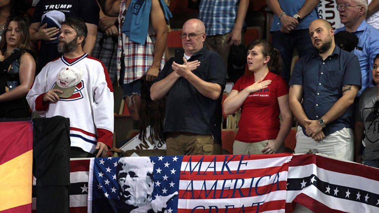 Trump's Mob: Gullible, Conspiracy-Minded, And Willfully Ignorant Of History