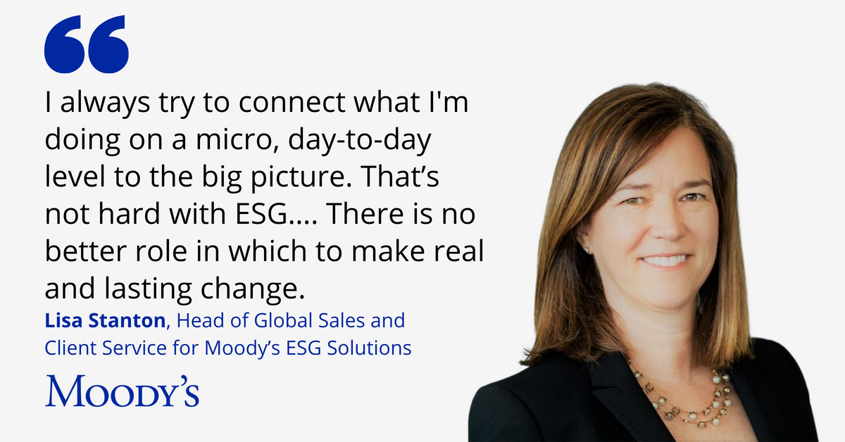 More Responsible Capitalism? Insight on Building the Future of Finance with Moody’s Lisa Stanton