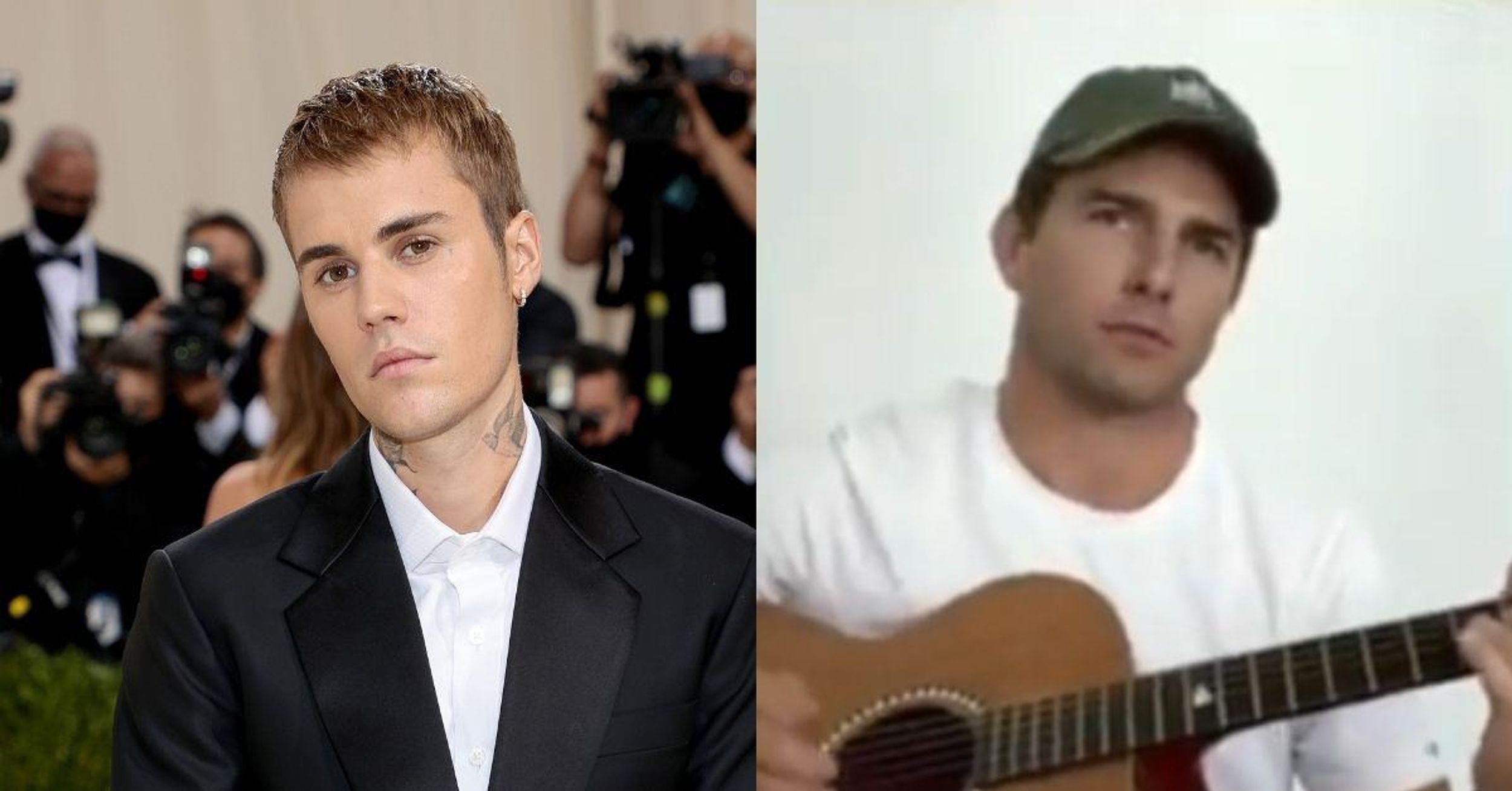 Justin Bieber Was Duped By A Deepfake Guitar-Playing Tom Cruise—And Even Threatened To Fight Him Again