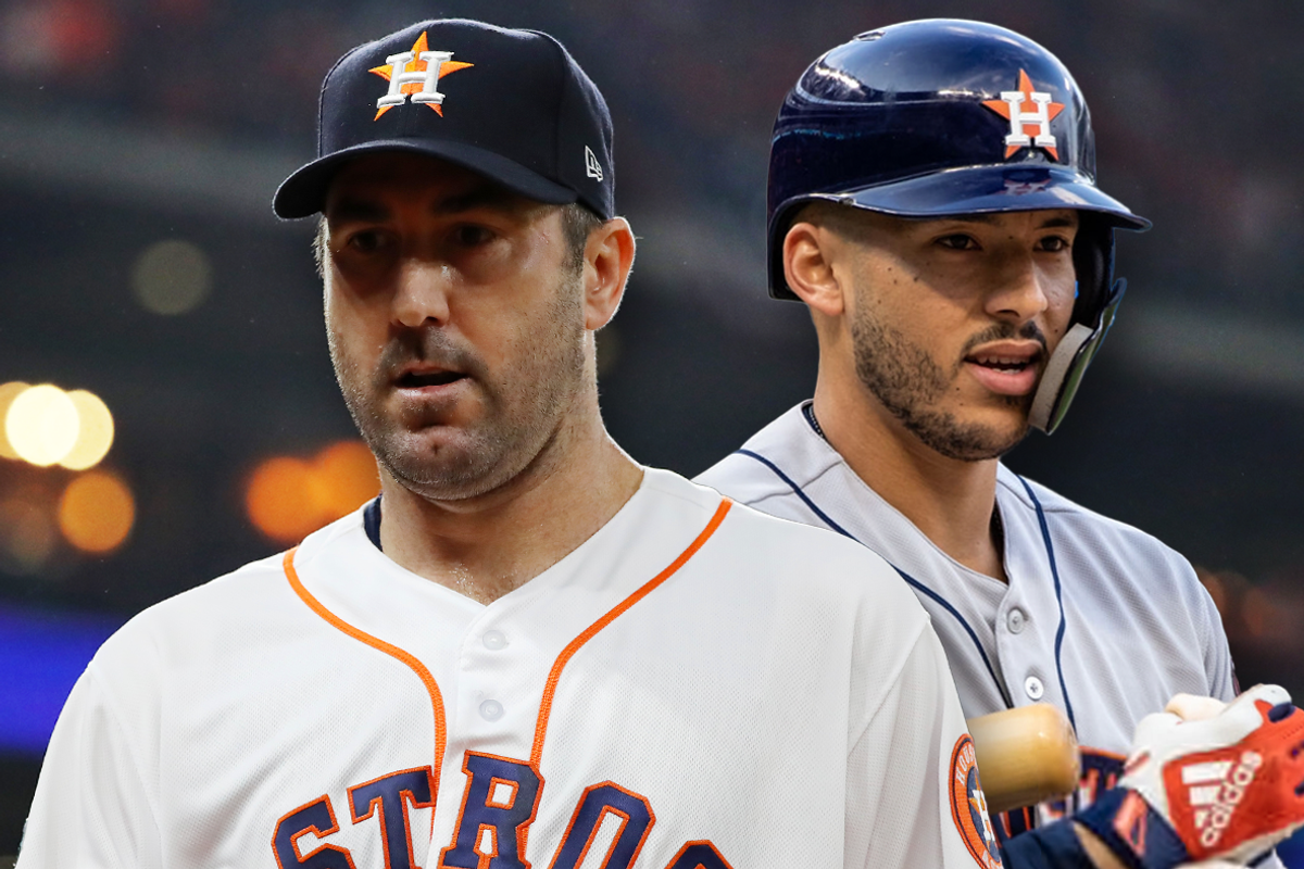 Astros Justin Verlander, Carlos Correa