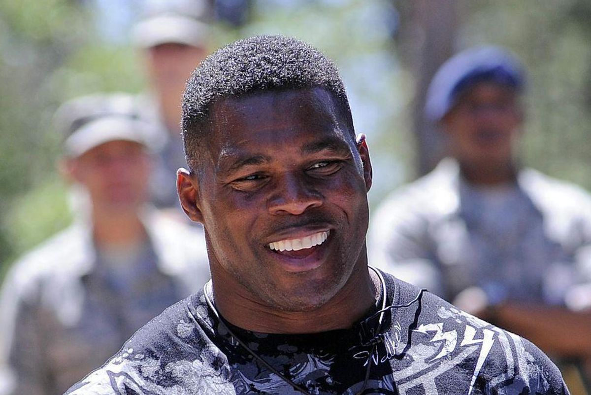 Herschel Walker, New To Politics, Realizes That Comparing Vaccine Mandates To The Holocaust Is Bad Idea