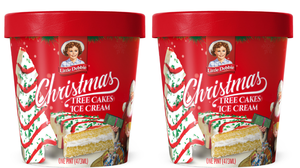 Little Debbie Christmas Tree Cakes ice cream is coming to Walmart this November