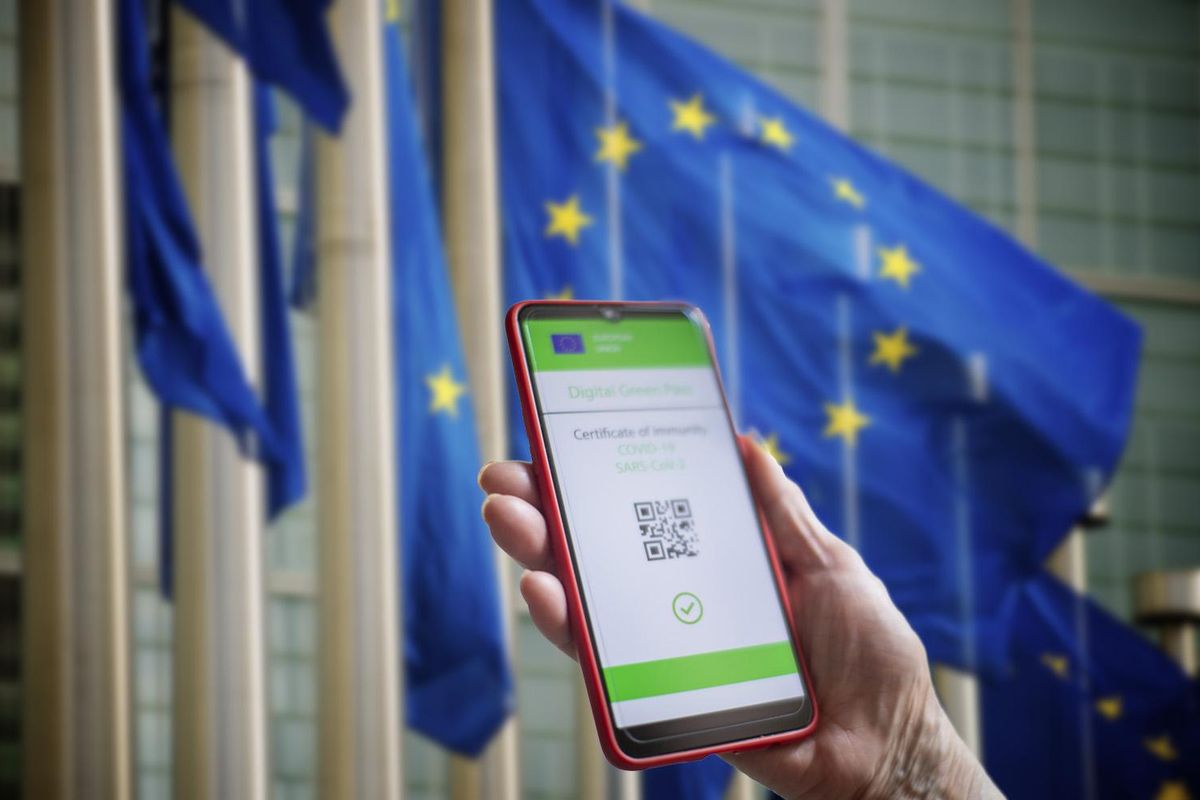 Tessera verde inventata prima che ci fosse la pandemia