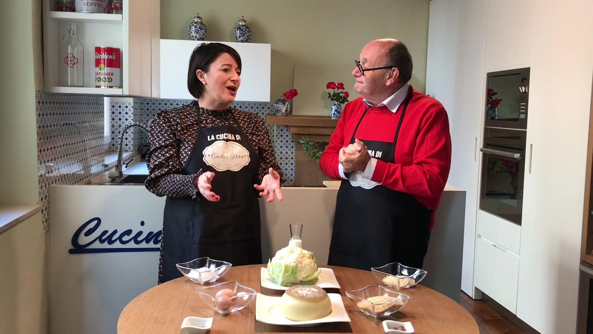 Cuciniamo insieme: sformato filante di cavolfiore