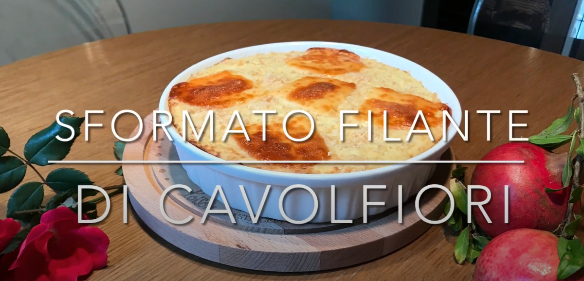 Cuciniamo insieme: sformato filante di cavolfiore