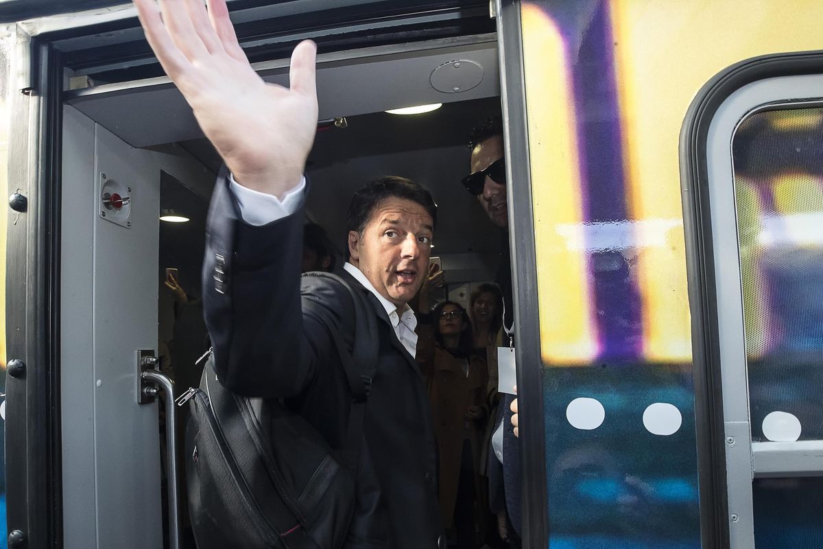 renzi ferrovie anas fusione