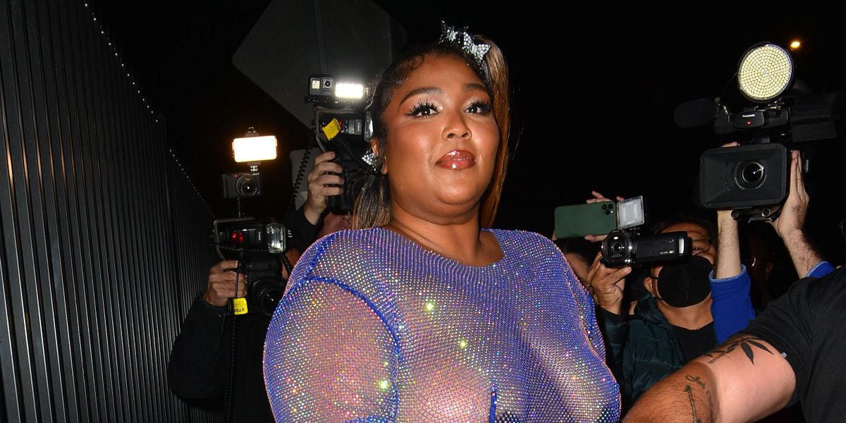 Lizzo Shuts Down Trolls Criticizing Her See-Through Dress