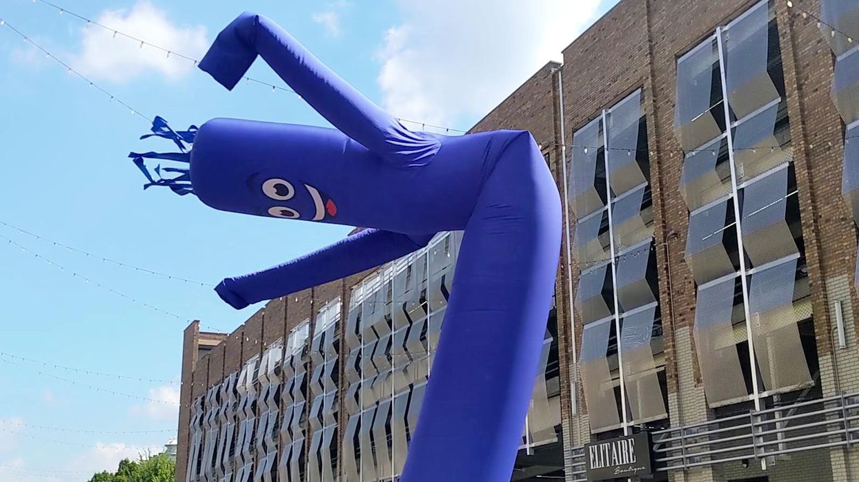 How a Southern city started the nation’s love affair with inflatable tube men