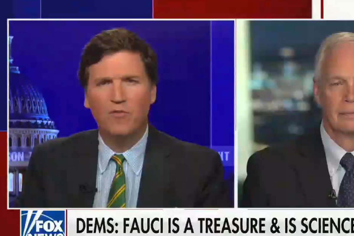 Senate's Dumbest Republican Went To See A Man (Tucker) About Some Horse Paste