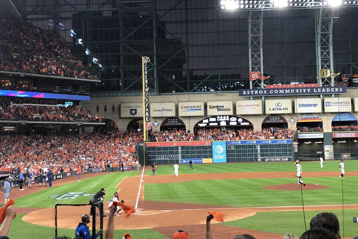 Astros post-season game