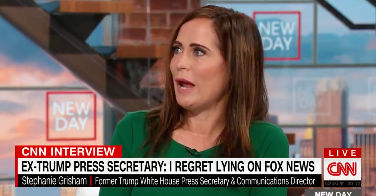 Trump's Former Press Secretary Just Admitted What We Already Knew About Fox News And Trump