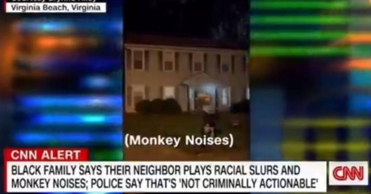 Police Do Nothing As Virginia Family Harassed By Neighbor Playing Racial Slurs And Monkey Noise Recordings