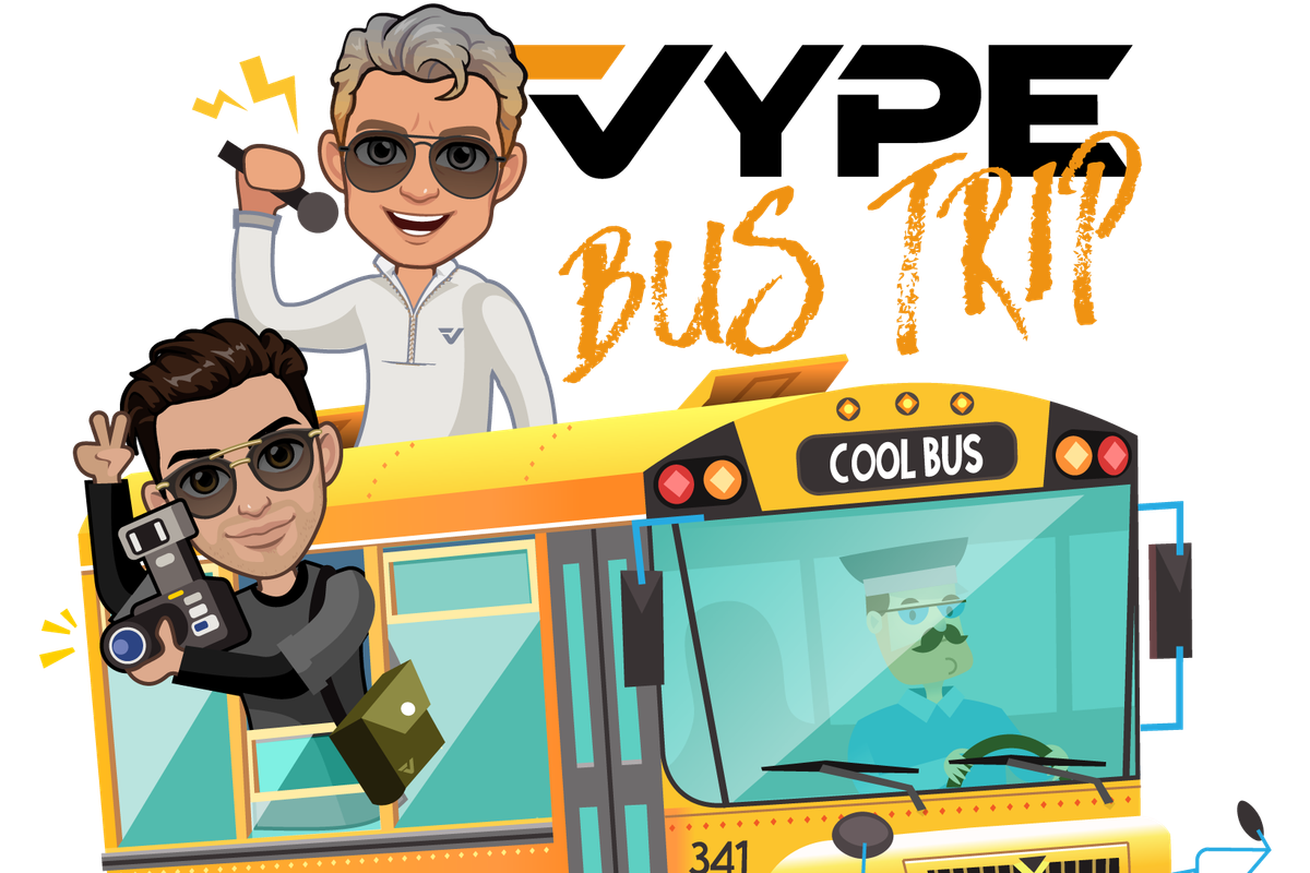VYPE BUS TRIP: The crew takes a road trip with the Fulshear Chargers