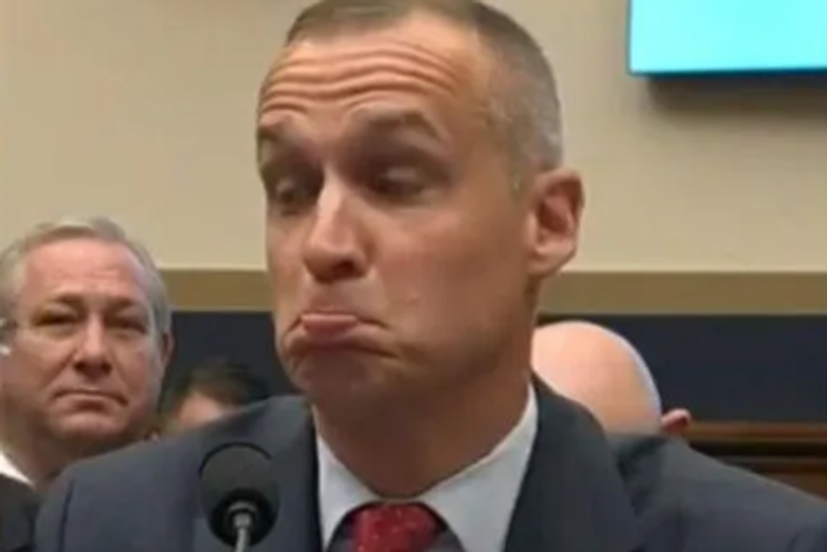 Corey Lewandowski Will Go Away For Low, Low Price Of GIVE ME ALL YOUR MONEY