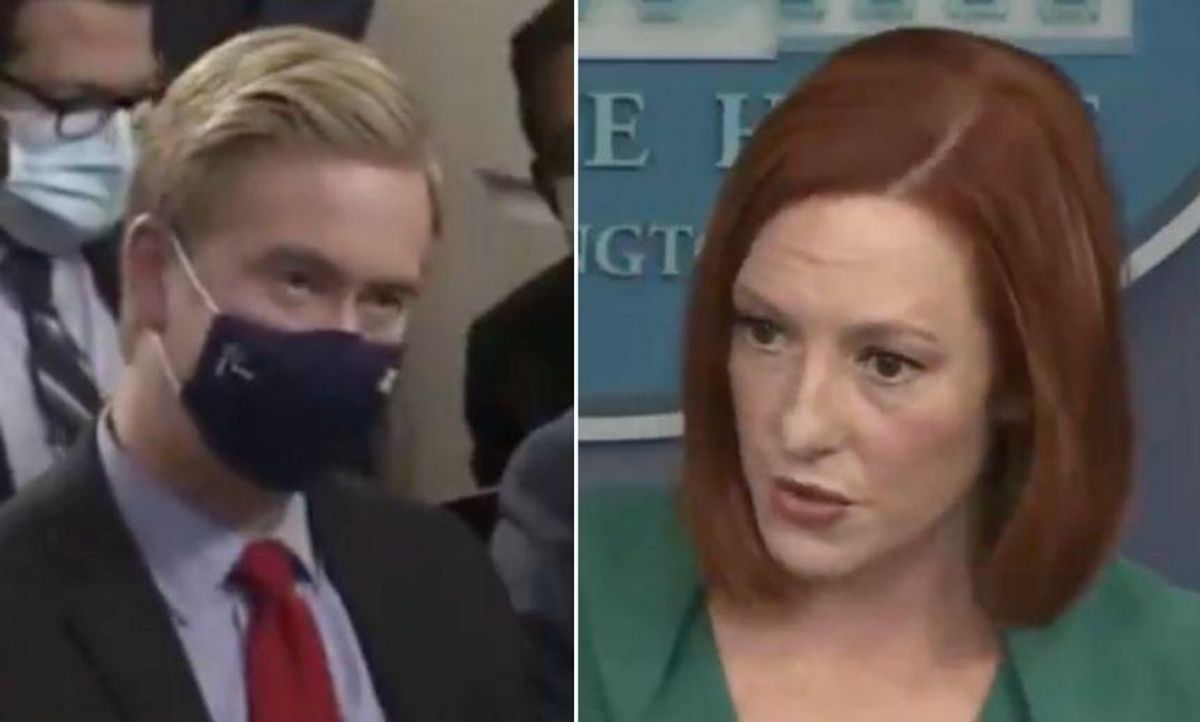 Jen Psaki Expertly 'Unravels' Fox News Reporter's Question About Parents Being Labeled 'Domestic Terrorists'