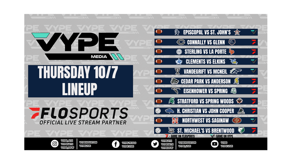 6pm Football Clements Vs Elkins Vype