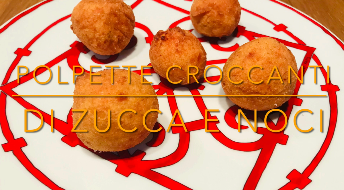 Cuciniamo insieme: polpette croccanti di zucca e noci