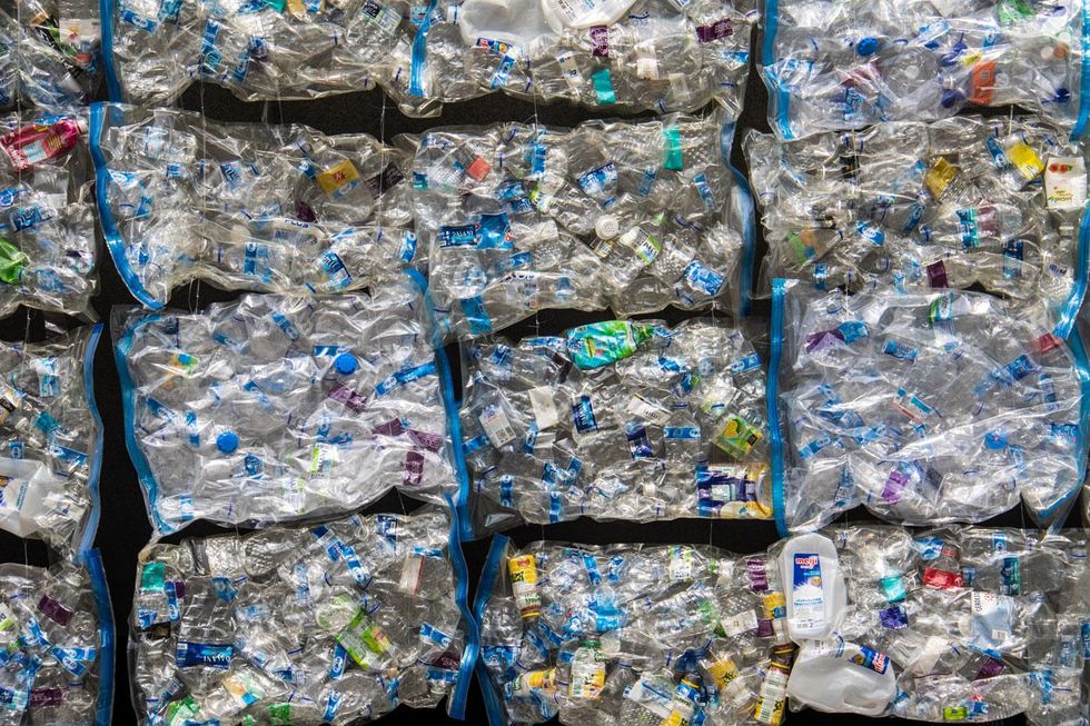 Plastic pollution climate change