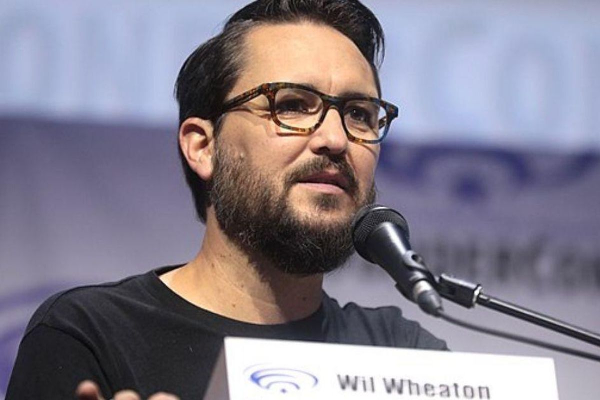 Wil Wheaton, art, cancel culture