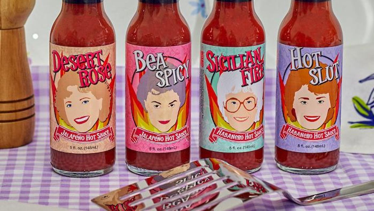 This 'Golden Girls' hot sauce set is all kinds of spicy