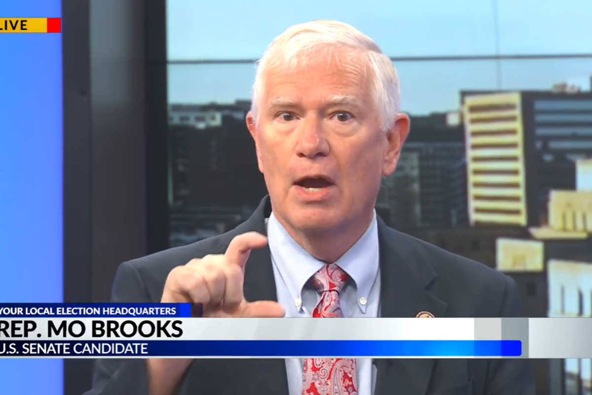 Mo Brooks Is Telling You He Is Not Leaving (And That Trump Asked Him To 'Remove Biden From White House')