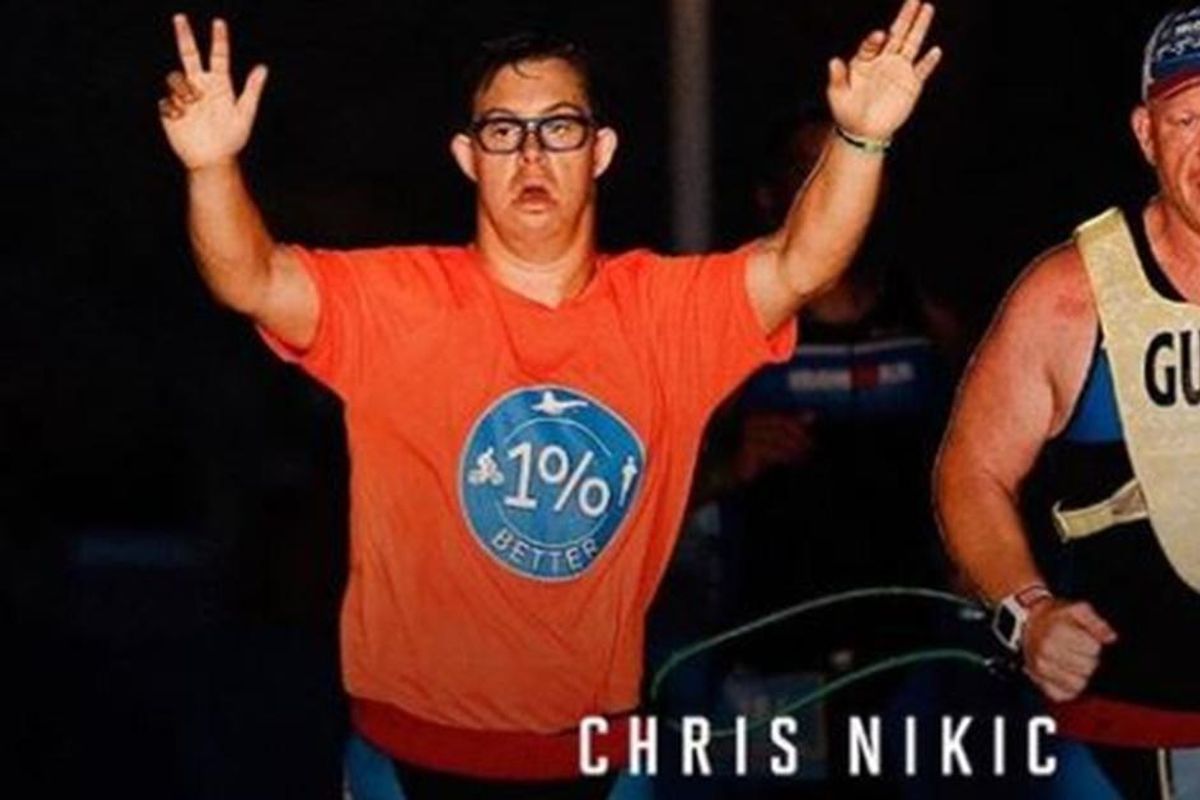 Chris Nikic, 1% better, Down syndrome athletes