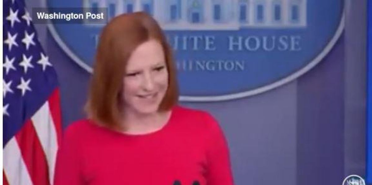 WATCH: Jen Psaki mocks reporter over supply chain crisis