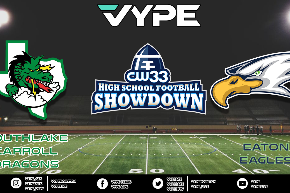 Thursday Night Showdown: Southlake Carroll vs. V.R. Eaton on CW33