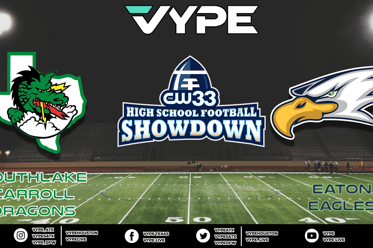 Thursday Night Showdown: Southlake Carroll vs. V.R. Eaton on CW33